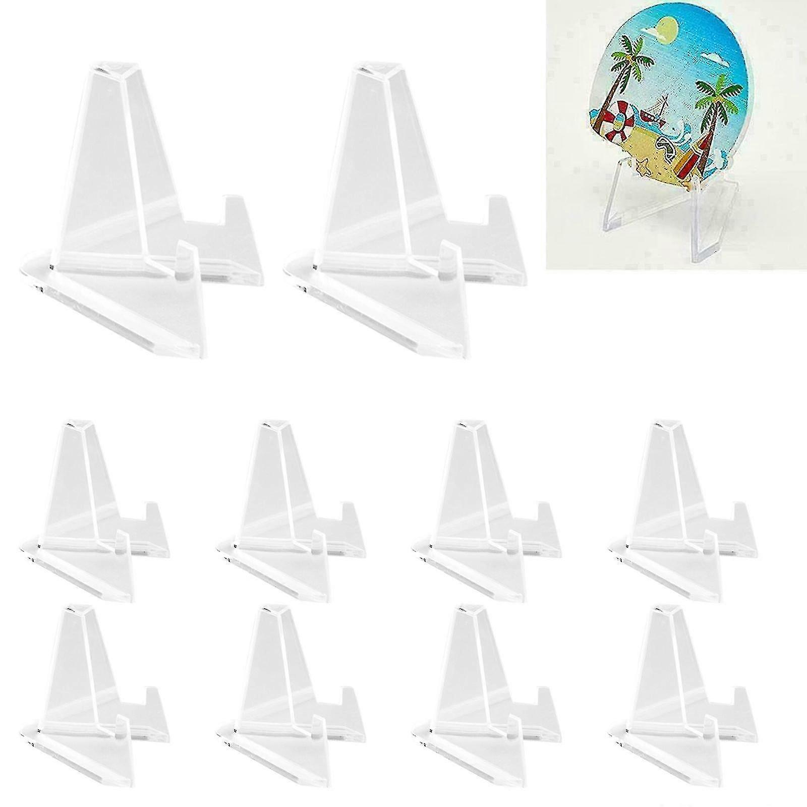 10 יחידות מעמד קטן לכרטיס PSA מעמדי תצוגה מטבעות תפאורה מחזיק ערכת כלי