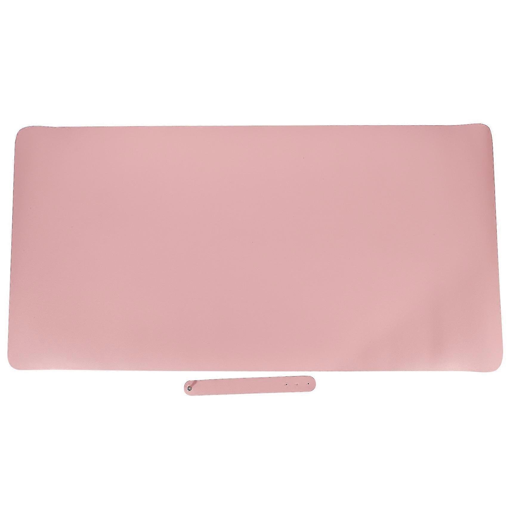 Large Desk Pad Mouse Pad, PU Leather Desk Blotter, Dual-Side Use Mouse Pad