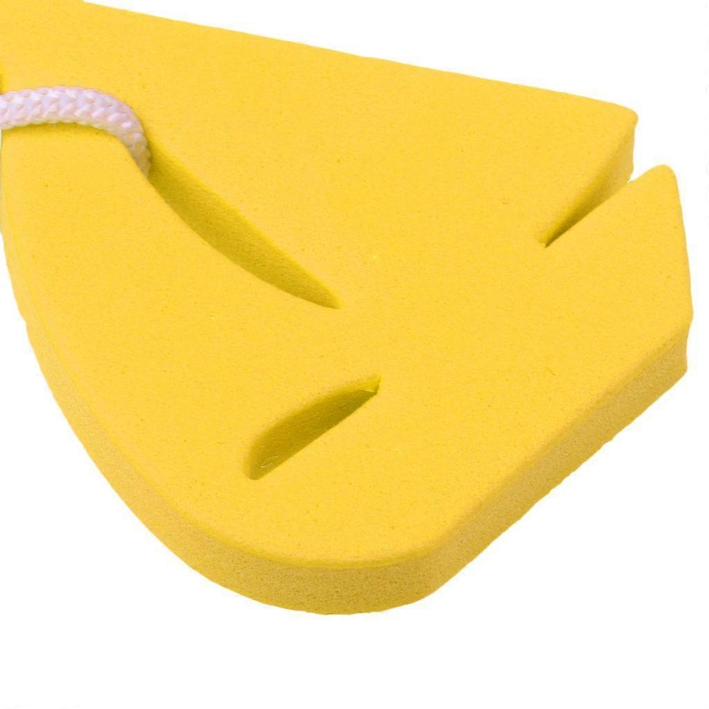 7x Boating Sailing Diving Foam Floating Keyring Key Chain Toy- Sailing Yellow