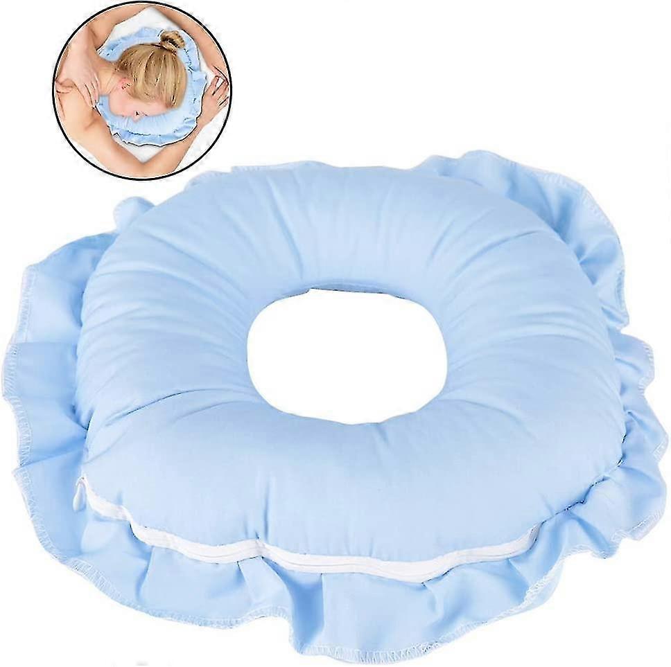 フェイスクッション、スパマッサージピロー、サロン用呼吸穴付きフェイスリラックスケアピローレストクッション