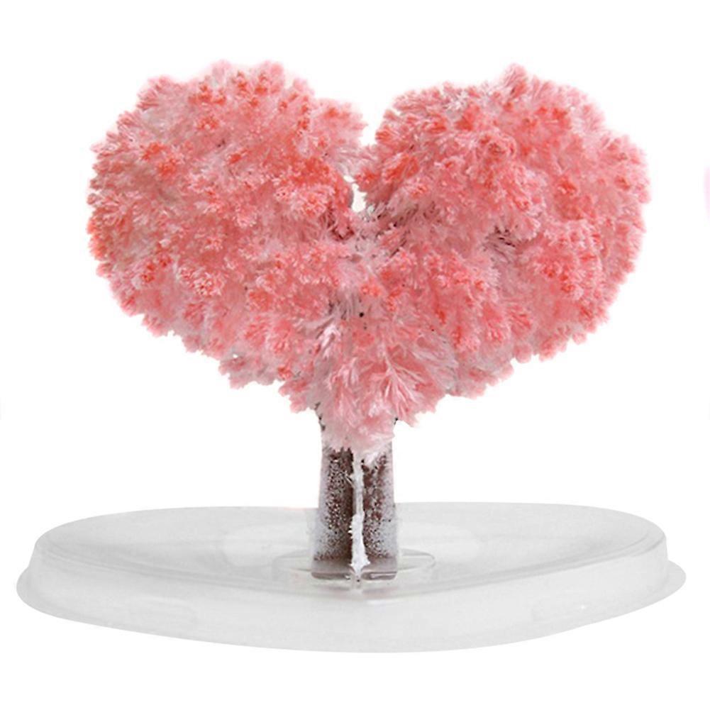 Magic Growing Tree Paper Sakura Crystal Trees Desktop Cherry Blossom Toys