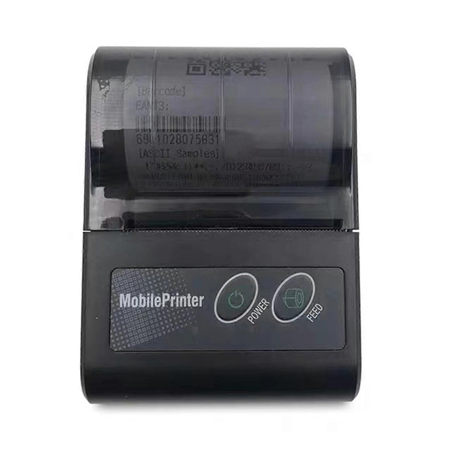 58mm Portable Printer Small Thermal Printer Multi-purpose Printing Machine For Photo Journal