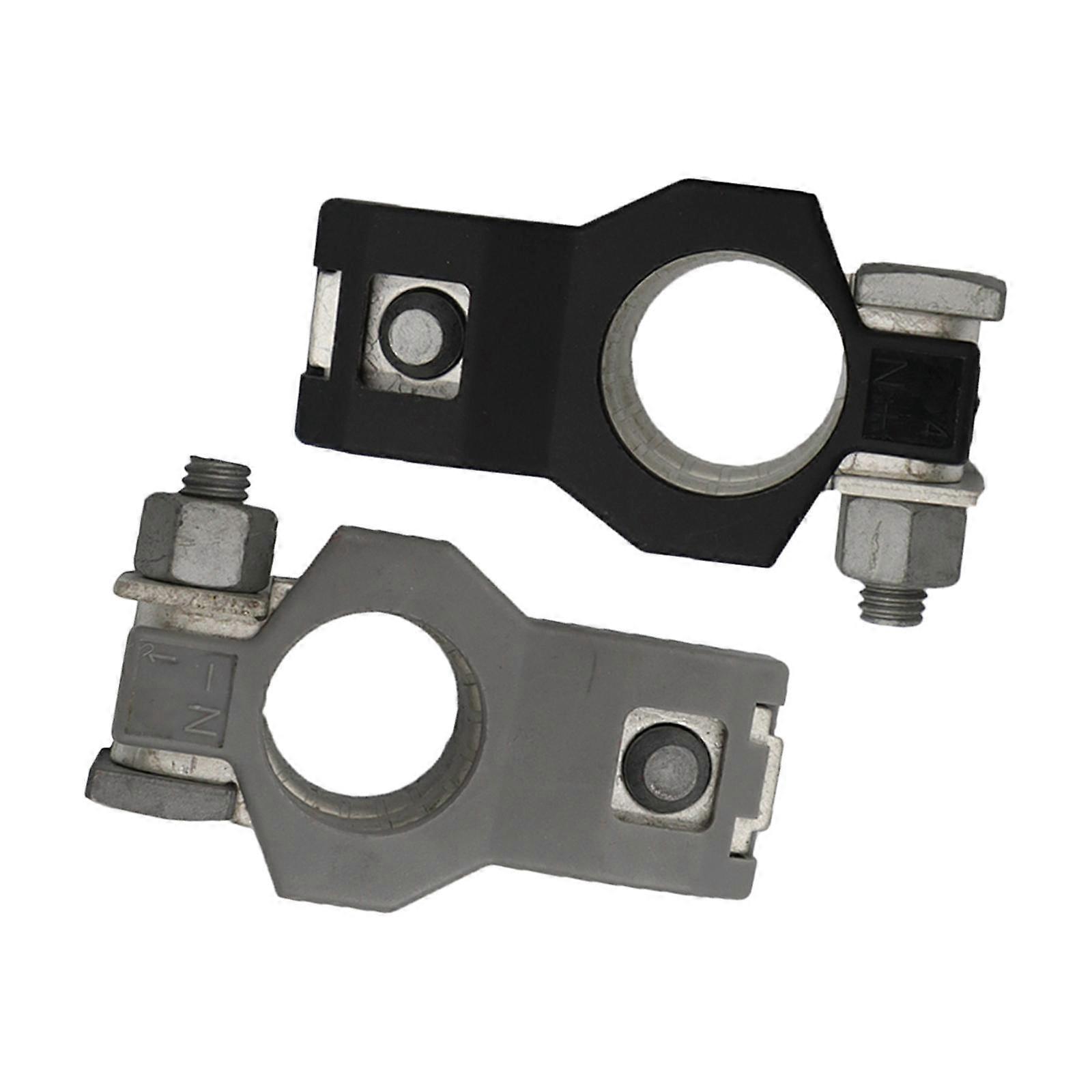 1 Pair Auto Battery Cable Terminals Positive (+) Negative (-) Fit for Lexus