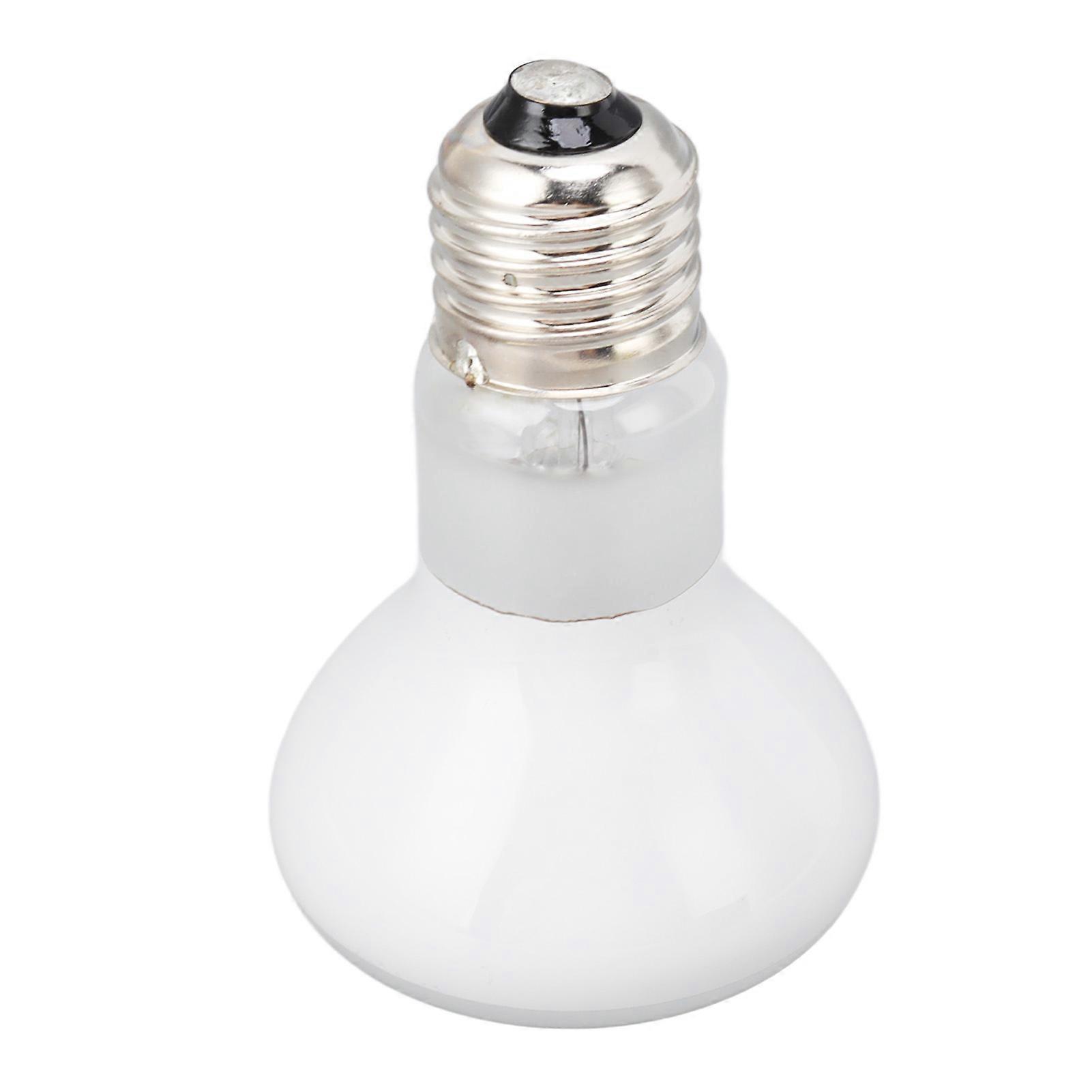 E27 UVA Reptile Heat Lamp Bulb for Reptile Amphibian Bearded Dragons Turtles Ball Pythons 220240V White
