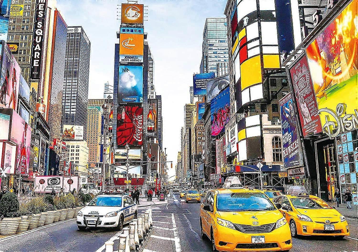 2023 - Erwachsene Puzzle 1000 Teile Times Square Spaß Spiel Intellektuelle Dekompression Spaß Puzzle