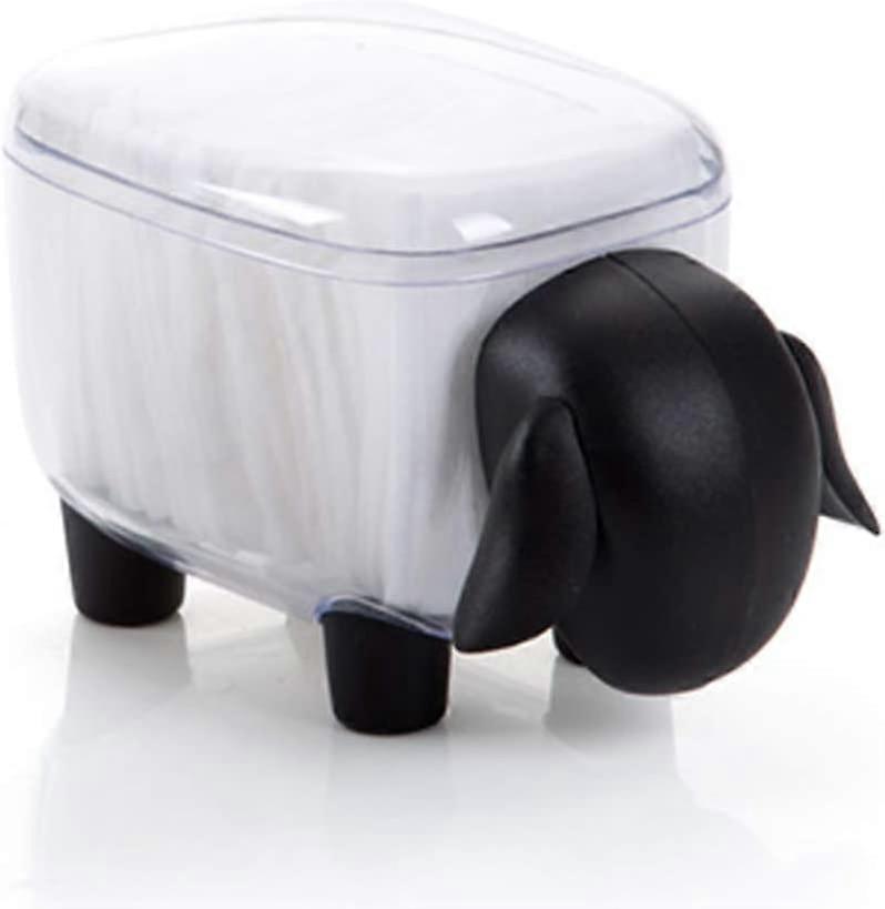 Sheep Toothpick Holder with Lid (Black Sheep)