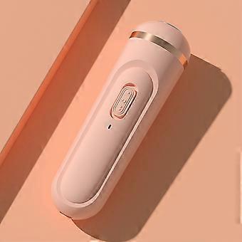 Pink Rechargeable Dead Skin Remover Electric Foot File Pedicure Tool Foot Polisher