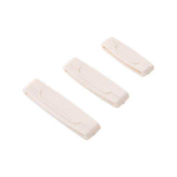 3pcs/set New Multi-purpose Toothpaste Dispenser Cream Tube Squeezer Manual Easy Squeeze Paste Bathroom Toothpaste Squeezing Clamp-beige