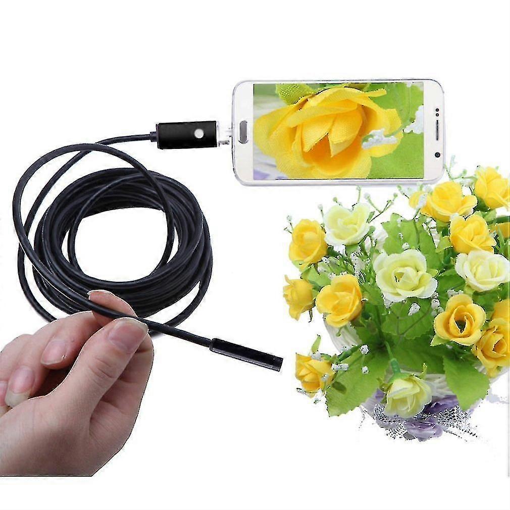 8.0mm 5m Endoscope Usb Waterproof Borescope Inspection Camera For Android