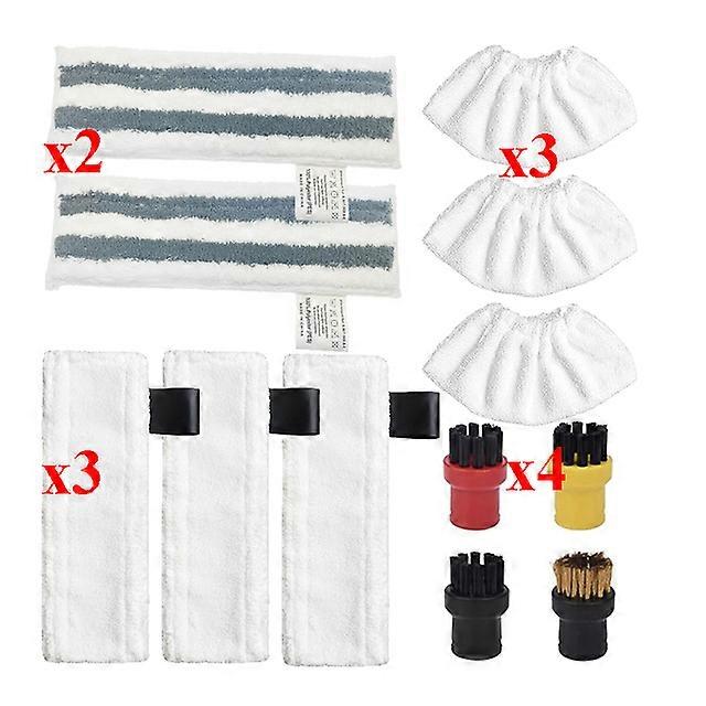 Boussder New Microfiber Steam Mop Heads Steam Mop Cloth For Karcher Easyfix SC2 SC3 SC4 SC5 Handheld