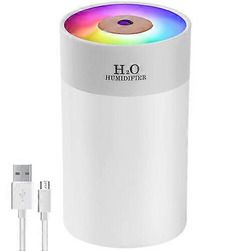 Elektrisk luftdiffuser luftfukter aromaolje led nattlys avslappende defuser