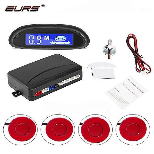 Car Parking radar 4 Sensor Kit 22mm Parktronic Display Reversing Radar for Wireless car Rover sensor Monitor System