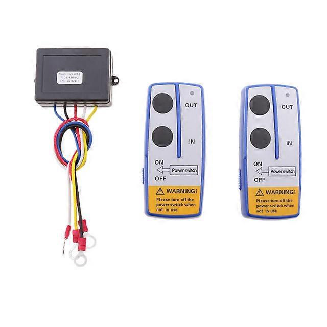 1 Set Car Wireless Winch Remote Control Dual Switch 30m Power In/Out Control From For 4x4 ATV UTV Quad SUV Jeep Car Accessories