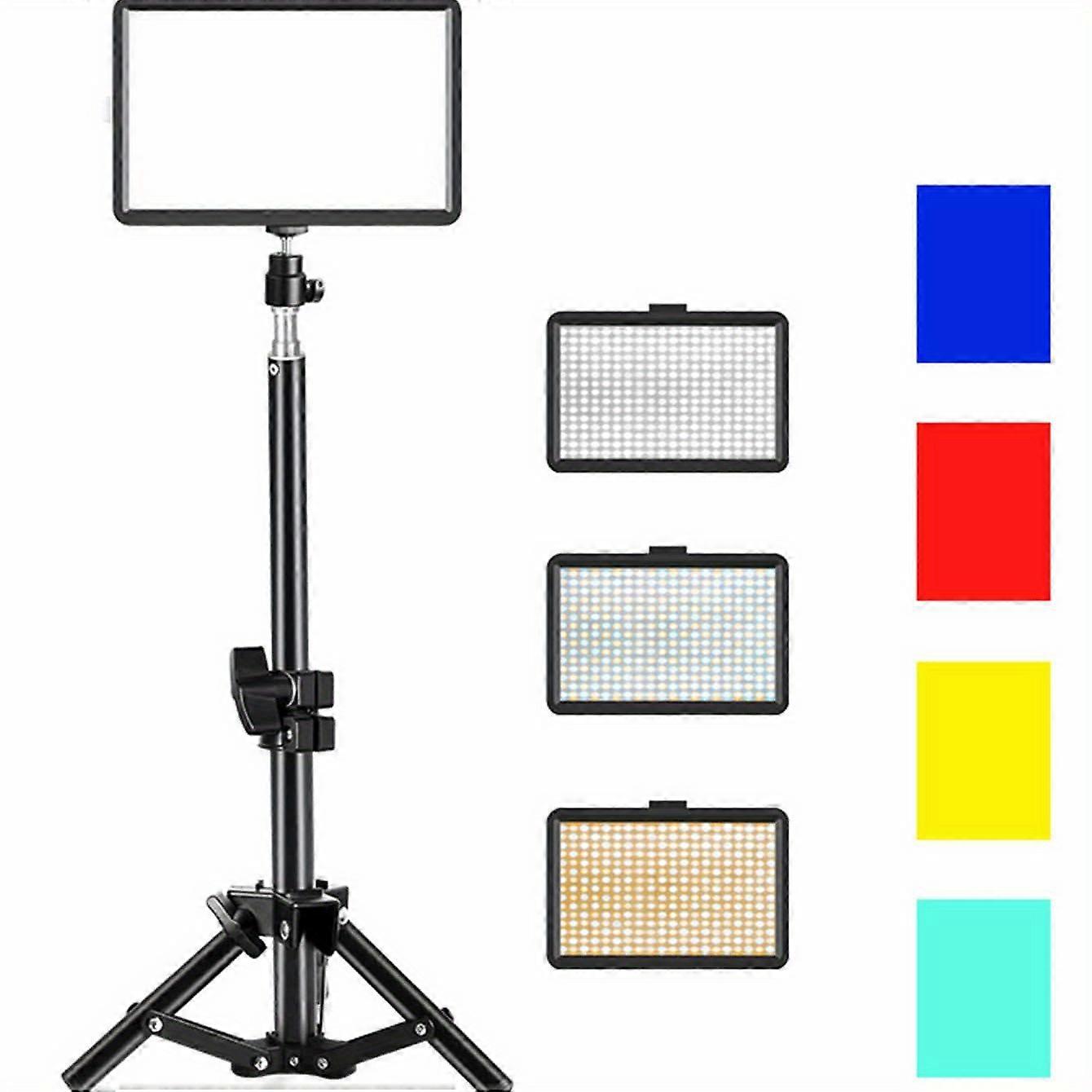 6 Inch Fill Light, Square Shape Design, Suitable For Make Up/Live Streaming/Photography
