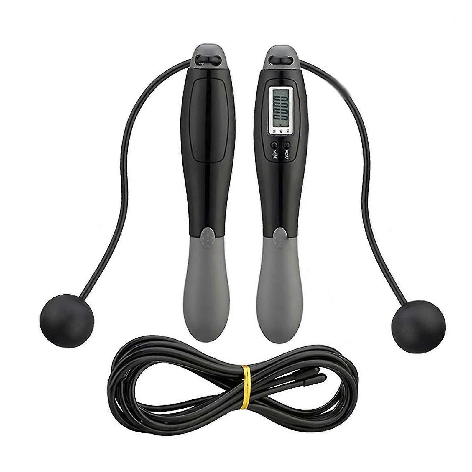 Professional Dual Use PVC Digital Counting Speed Jumping Rope for Indoor and Outdoor Workouts