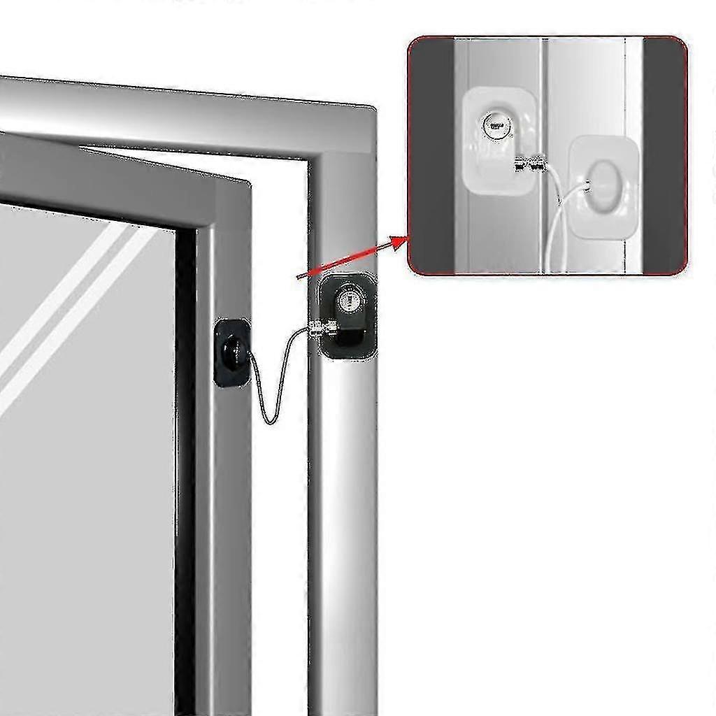 Refrigerator Lock Freezer Window Safety Lock Cabinet Safety Limit Lock