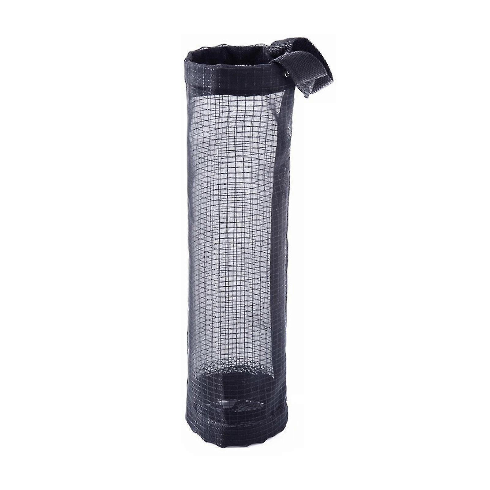 Hangable Garbage Bag Filter Screen,portable Convenient Nylon Durable Creative Kitchen Supplies,black
