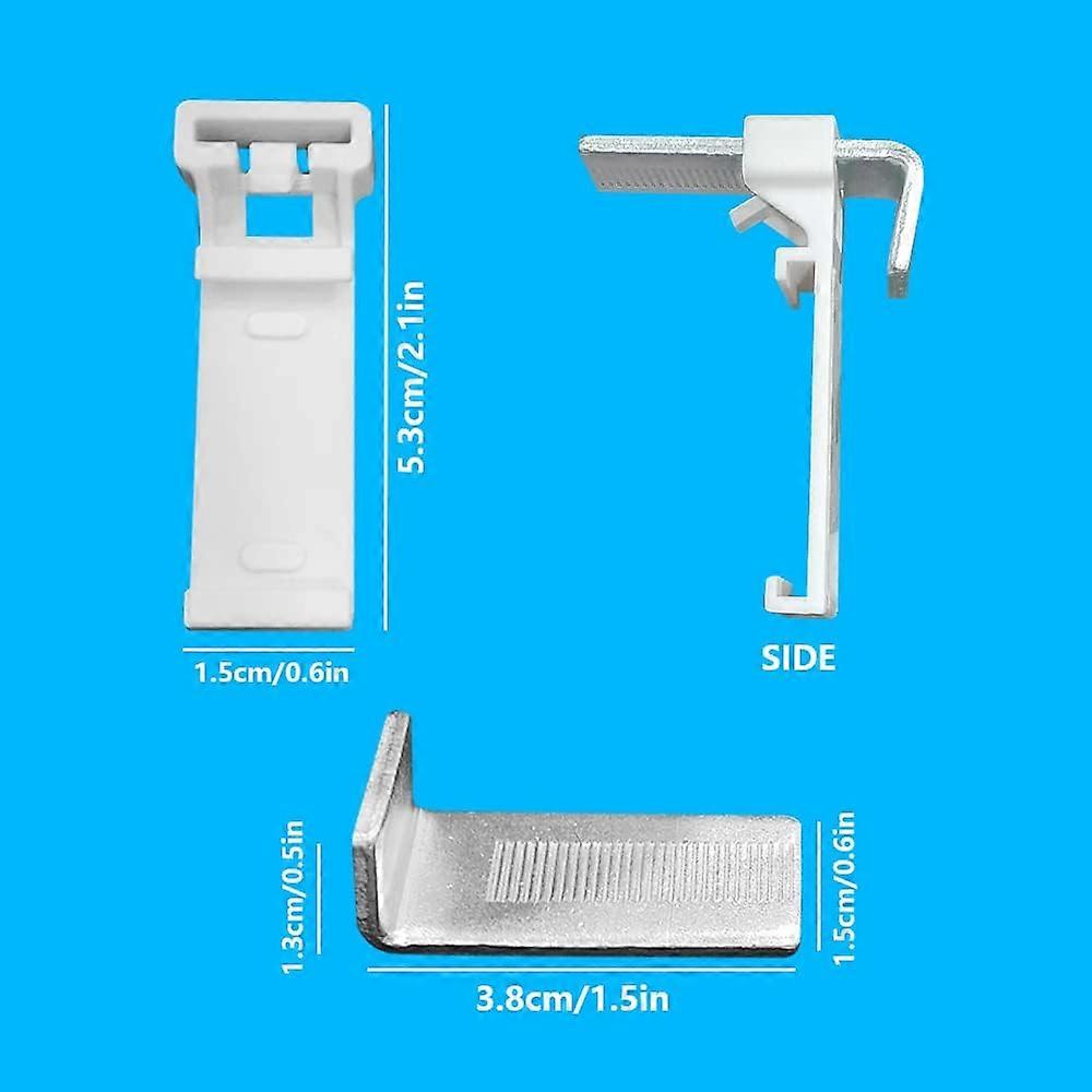 Handige Set Klemdragers – 36 Stuks, Ideaal Als Accessoire Voor Bevestiging En Montage