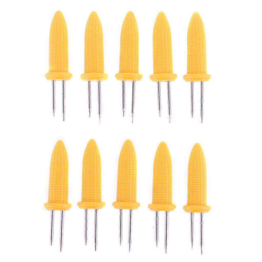 Twin Prong Corn Fork Prong Skewers Home Cooking Fork Kitchen Tools for Barbecue