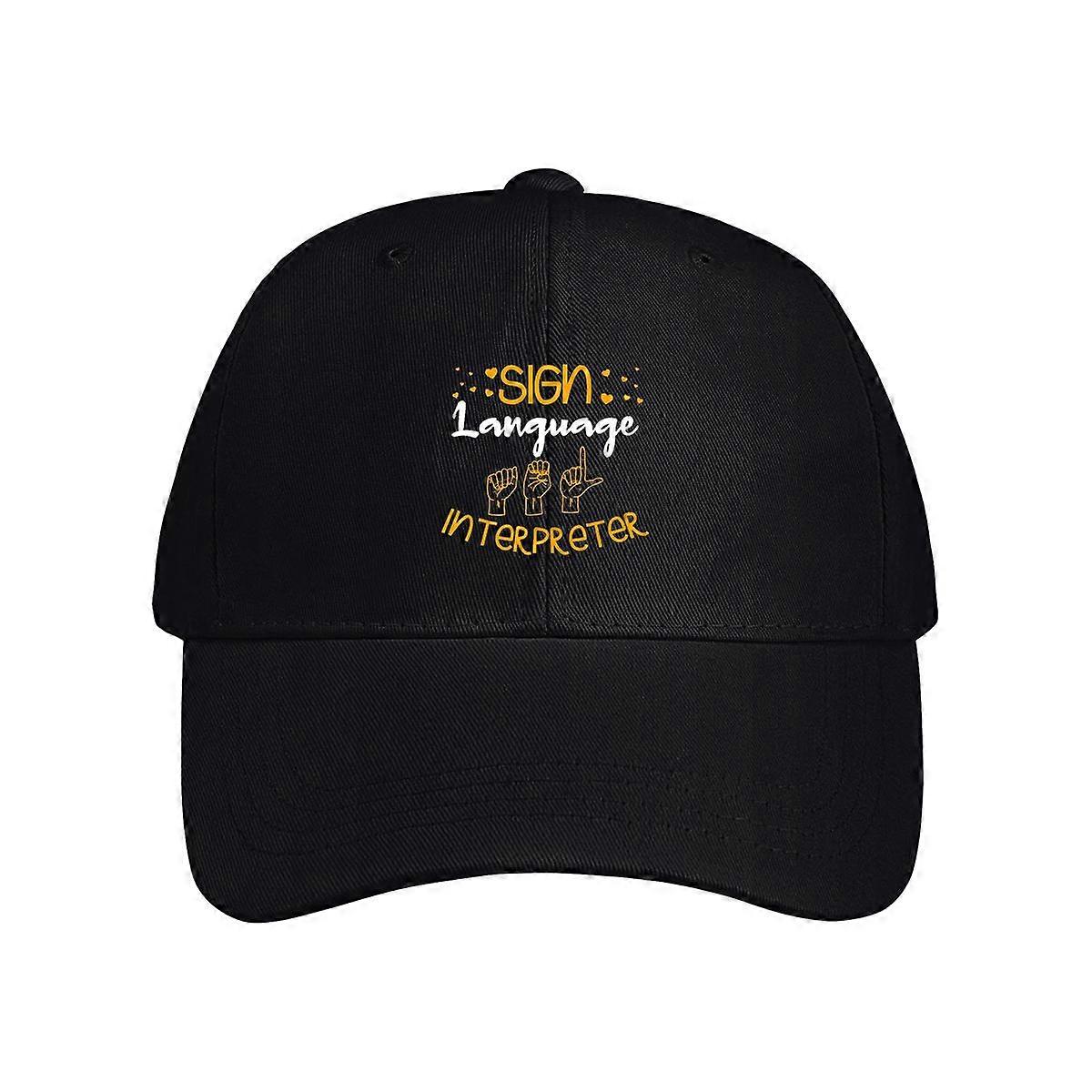 Sign Language Interpreter Baseball Cap