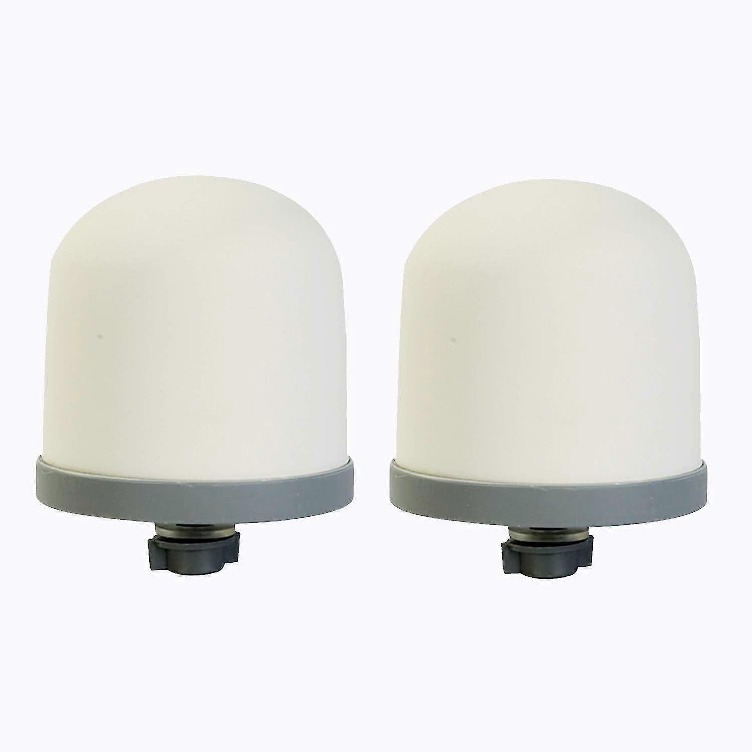 2 Pack Ceramic Dome Water Filter - Replacement Filters for 0.15-0.5 Micron Water Pre-Filtration Unit - Suitable for Home Water Filtration System