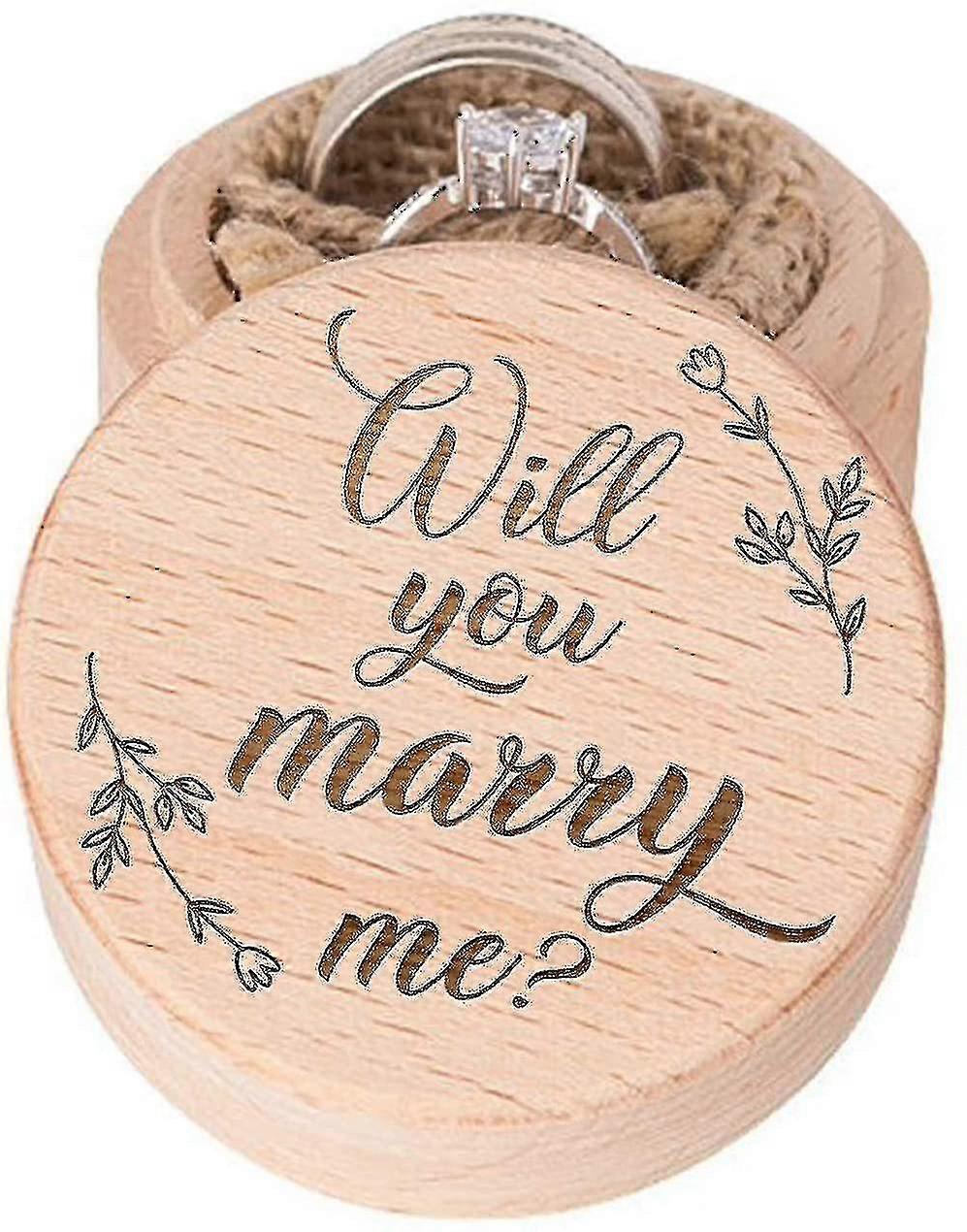 Wedding Ring Box, Ring Bearer Box, Proposal Ring Box, Engagement Ring Holder