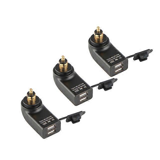 Motorsykkel Dobbel USB-lader strømadapter for BMW R1200GS eventyr R1250GS Adv r1200rt S1000XR F850GS F650GS Port Plug SocketMotor Vehicle Frame & Bo