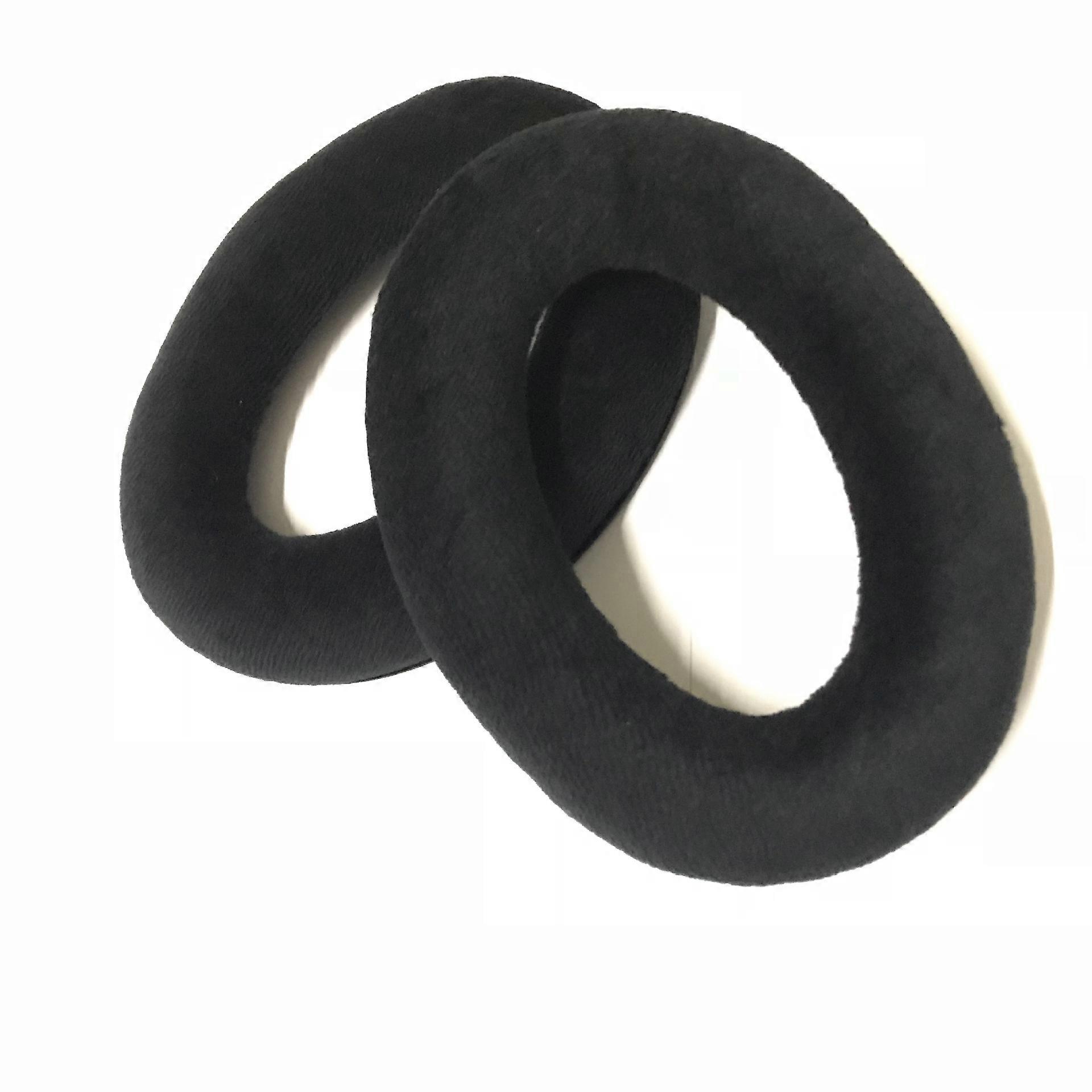 ゼンハイザーHD598 / CS / HD599/569/559 / HD558用のプレミアム交換用イヤーパッドクッション - ブラック