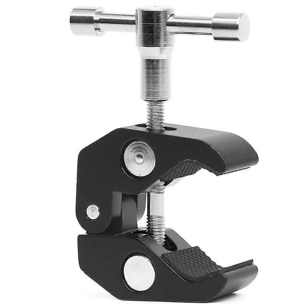 Camera Clip Quick Release Camera Mount Super Clamp with 1/4 3/8 Thread Holes