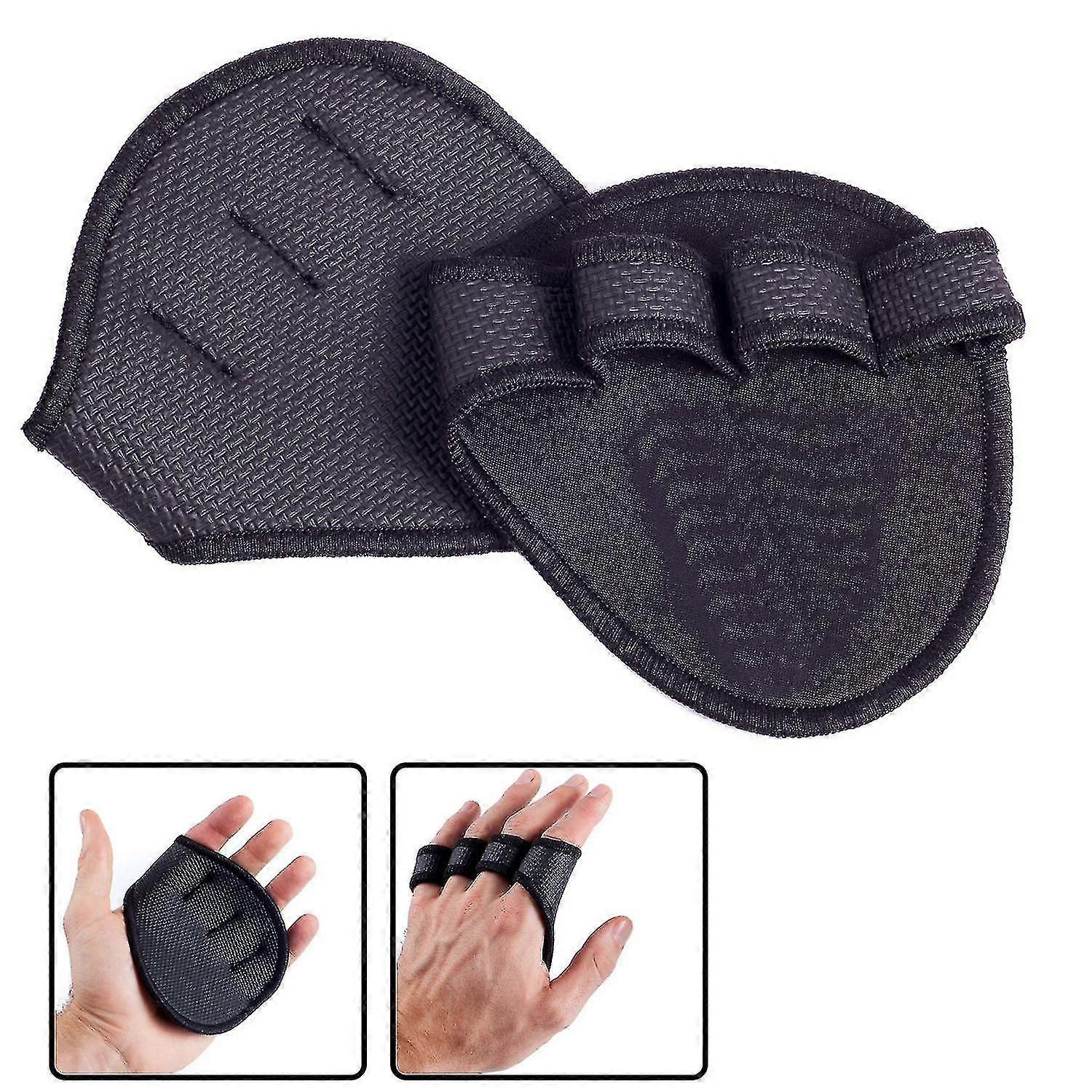 Palm guard in neoprene with pain buffer for weightlifting black