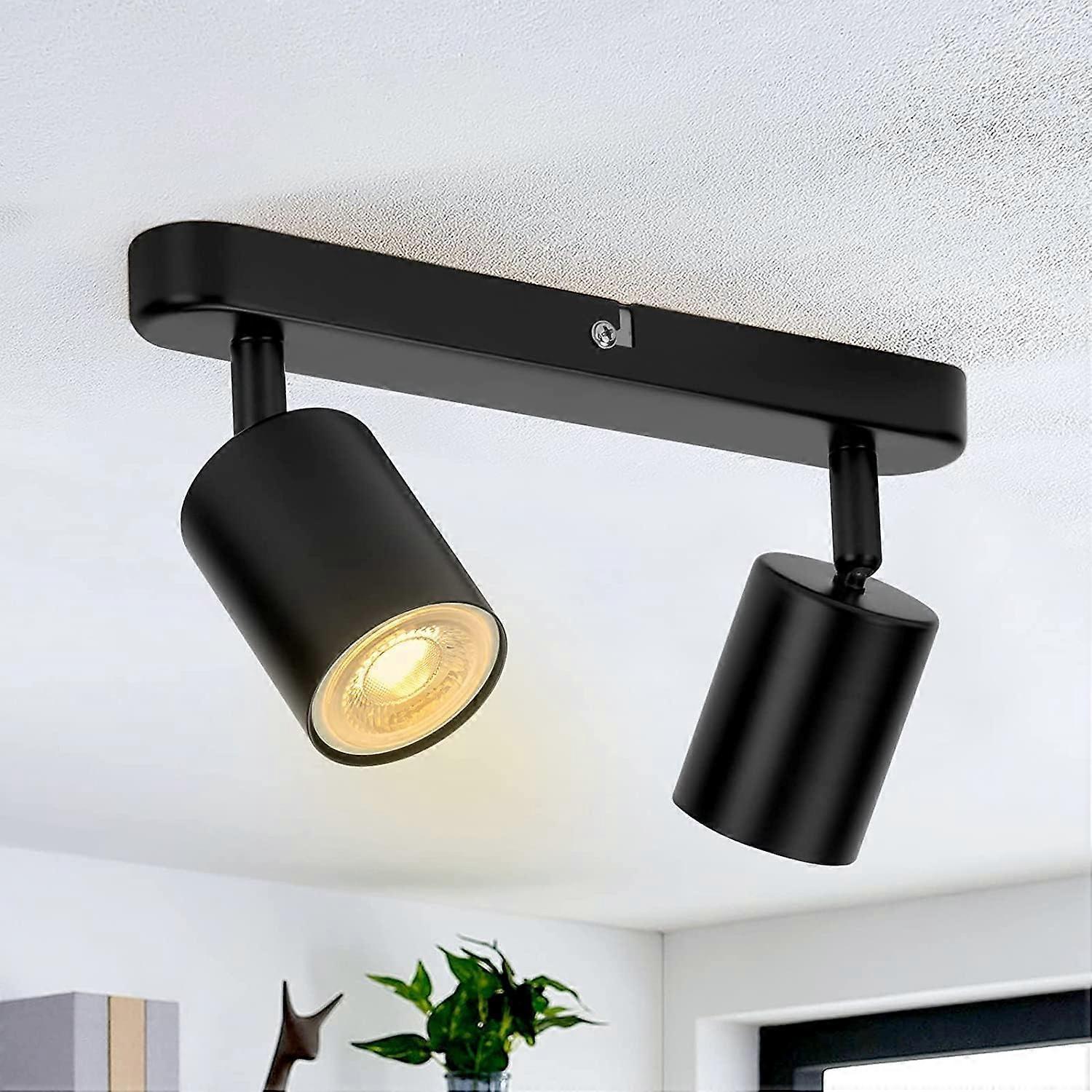 LED ceiling lamp, ceiling lamp rotatable (without bulb)