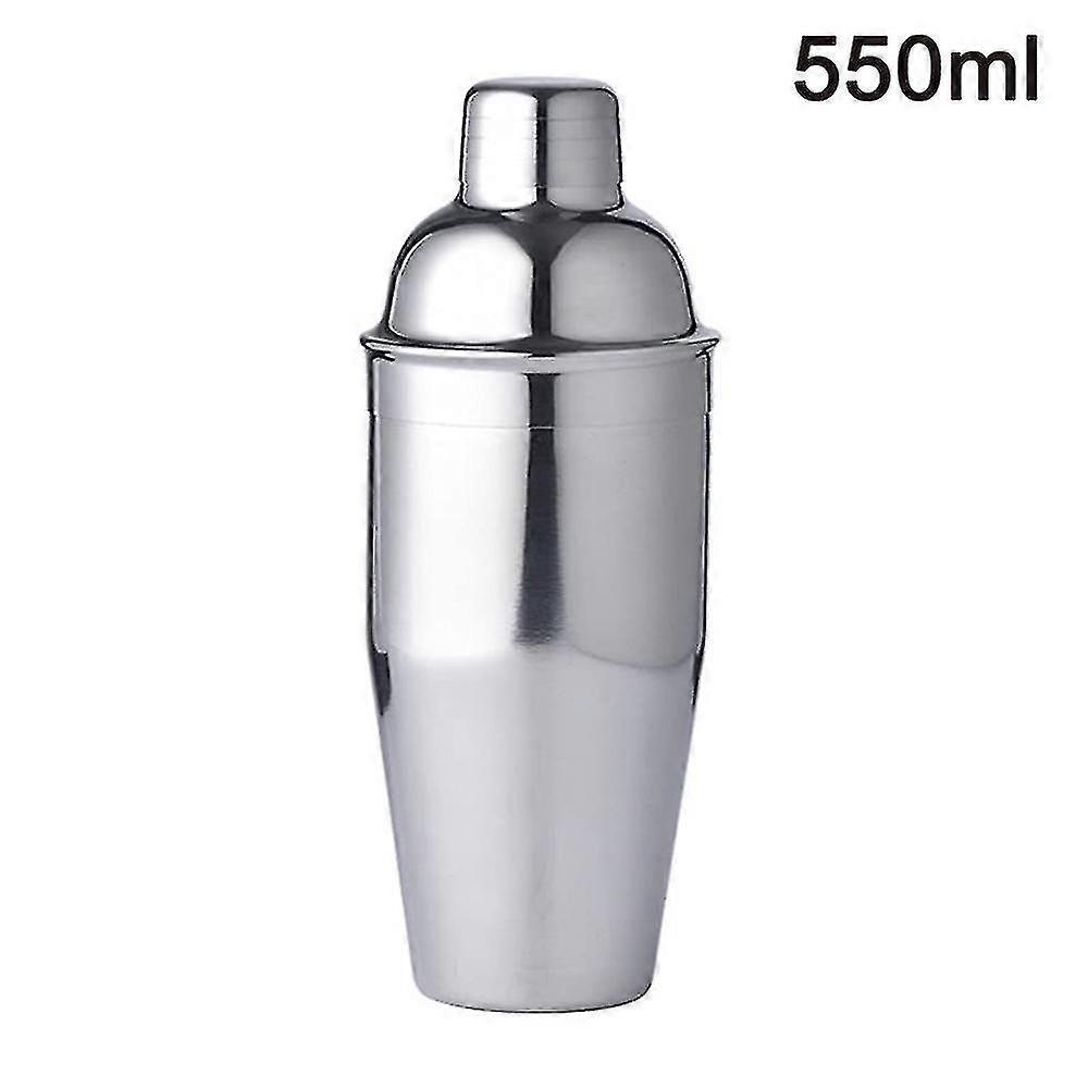 Cocktail Shaker 550ml, Barshaker Mixer Stainless Steel Bartender Set