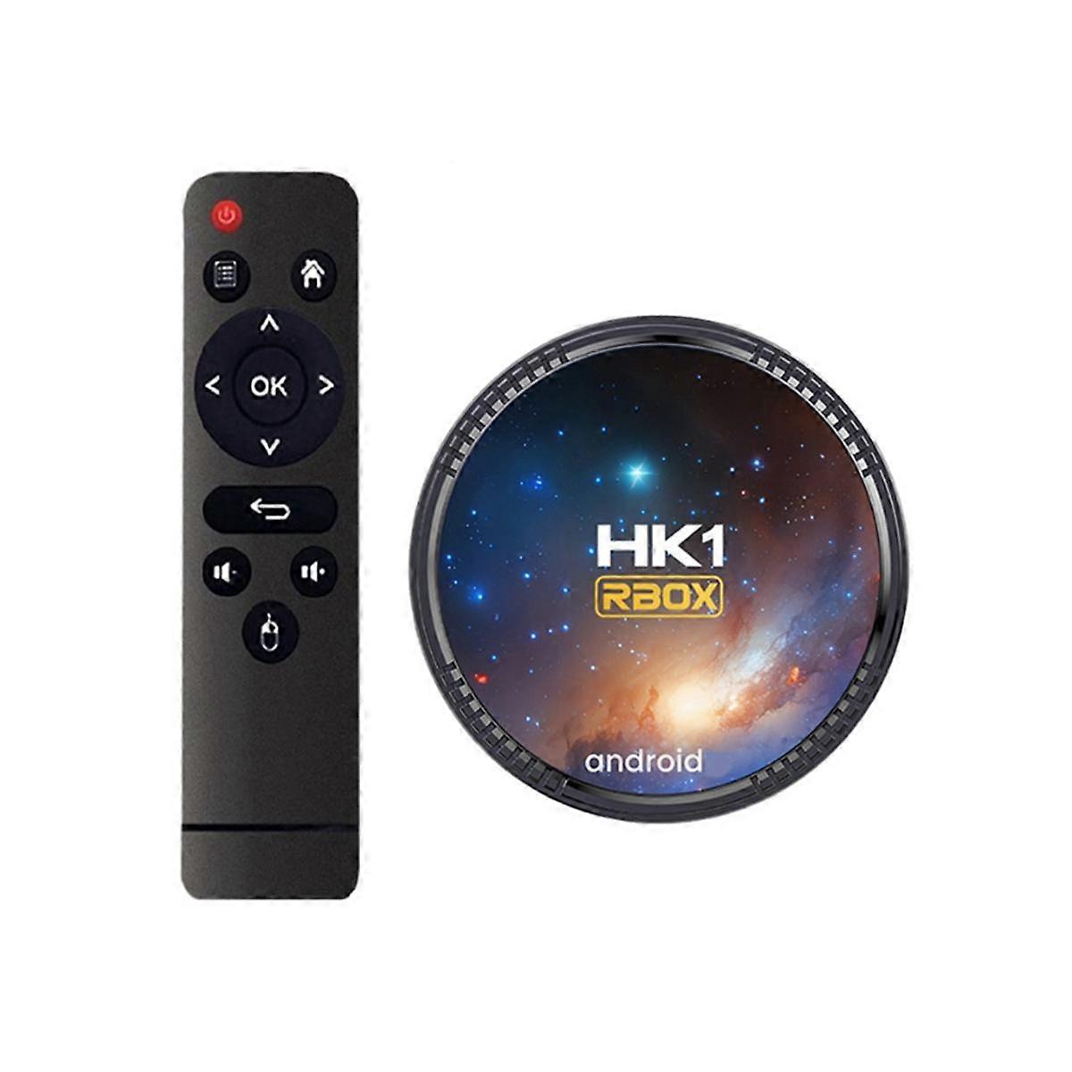 W2T Décodeur Android S905W2 Double WiFi + Bluetooth AV1 Boîtier TV Internet Amlogic S905W2 Core ARM A35 UK Plug