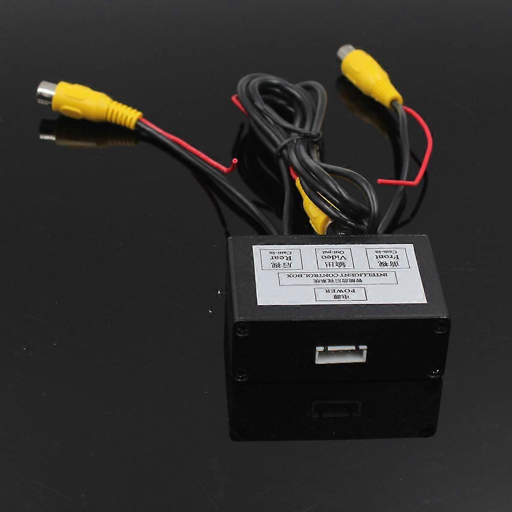 Cameră de parcare auto Convertor de canale video Comutator automat față / vedere laterală / retrovizoare Cameră retrovizoare Casetă de control video cu manual