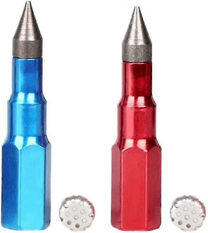 Heavy-duty Grease Gun Pointed Mouth,anti-clogging Steel Needle Nose Dispenser Grease Gun Fittings Built-in Filter Tip For Hand Operated Grease Gun