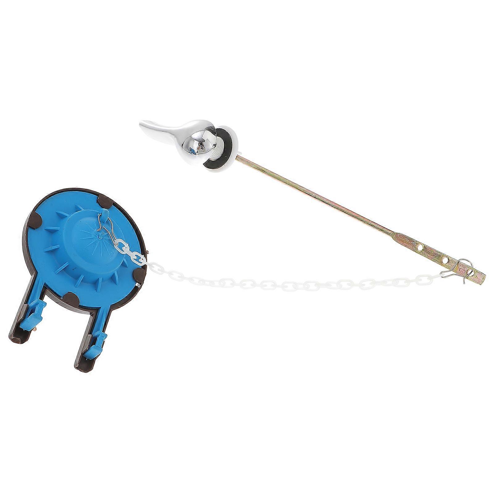 2 Pcs Toilet Handle Flapper Toilet Flush Handle Replacement Toilet Handle Parts