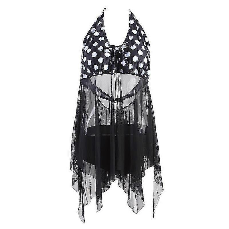 Tyttöjen uimapuku seksikäs selkänojaton läpinäkyvä jaettu kolmio kaksiosaiset uimapuvut