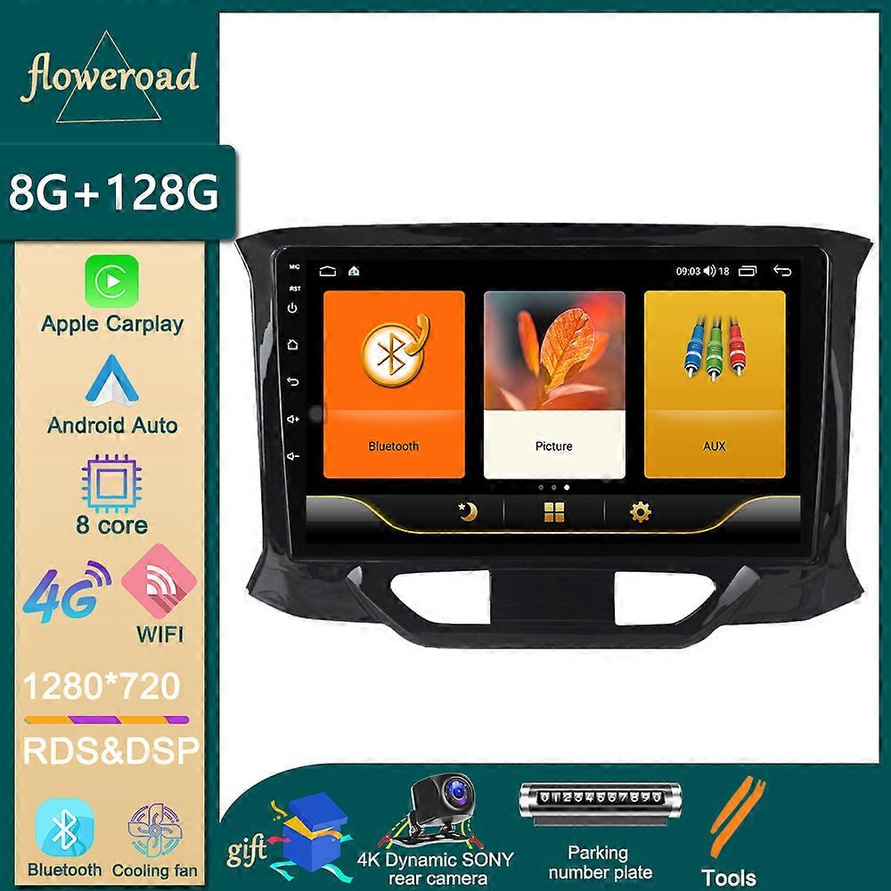 Redkid 2din Apple Carplay Auto Android Pour Lada X-ray Xray 2015-2019 Autoradio Lecteur multimédia D