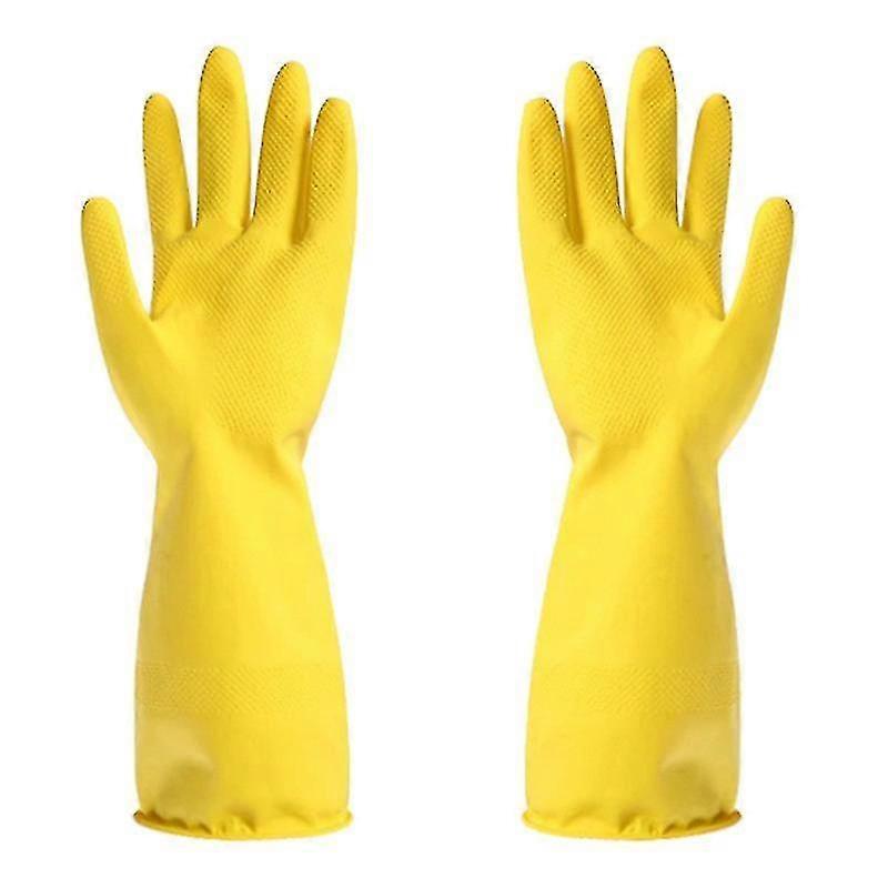 Kitchen Laundry Washing Dish Household Durability Rubber Gloves