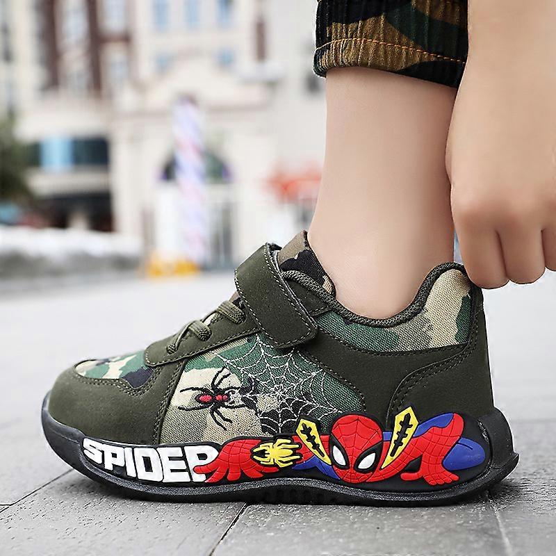 Spiderman Children's Shoes New Boys' Sneakers New Children's Shoes Mesh breathable camouflage children's shoes