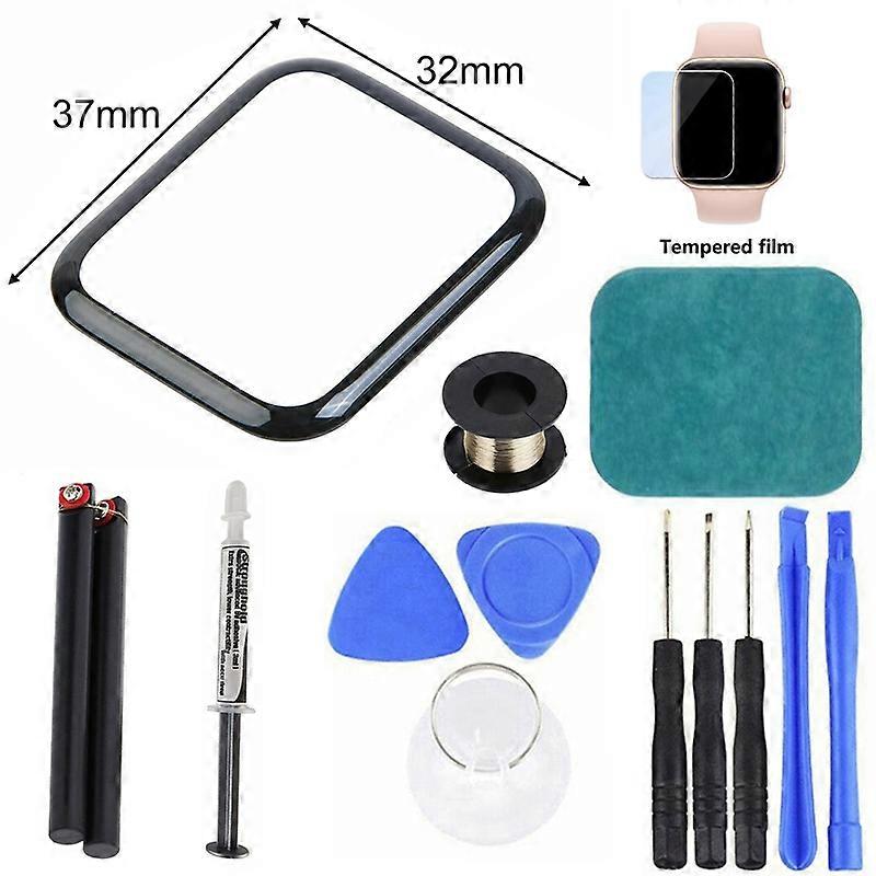 38/40/42/44mm Outer Glass Replacement Tool Kit Accessory Compatible Apple Watch 2/3/4/5