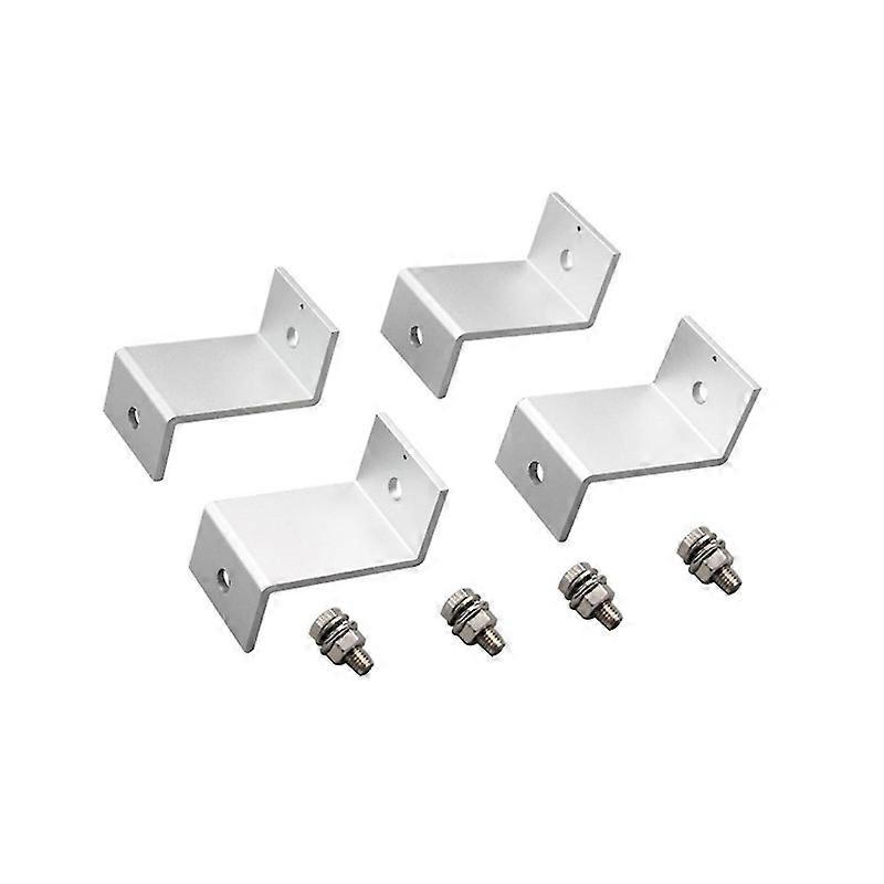 Panneau solaire Montage sur panneau solaire Rack Z Support RV Toit Bateau Kit Support Support Panneau Mural Bracke