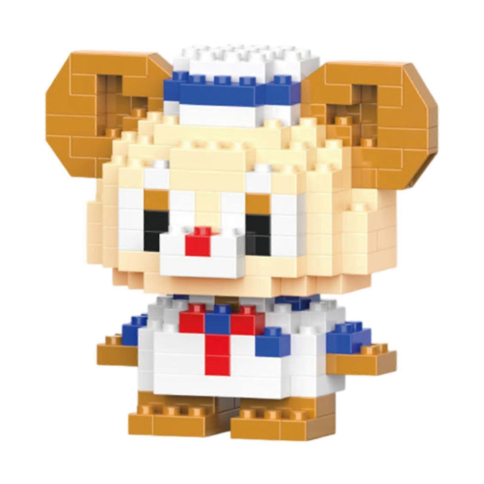 3D Block DIY 3D Building Toys Brick Kit for Toddlers Kids A