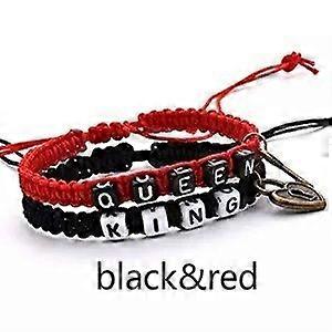 1 cuplu brățări de modă 100% lucrate manual, potrivite pentru cadouri de Ziua Îndrăgostiților pentru cupluri