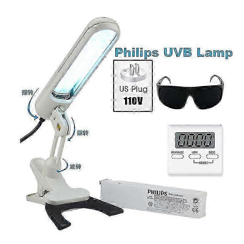 Uvb 311nm Uvb lys lysbehandling For Vitiligo psoriasis eksem hudproblemer behandling ultraviolet lampe 110v/120v