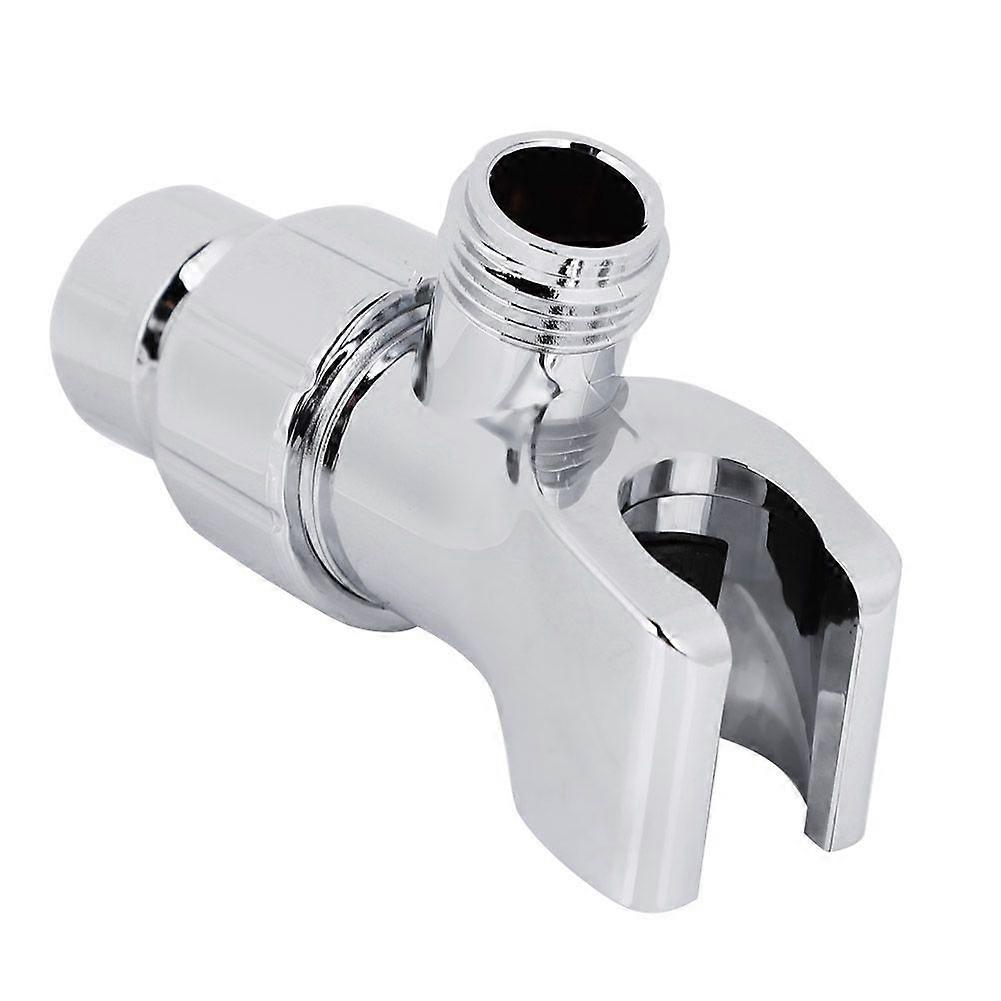 Silver Shower Head Holder Base Support Bracket for Home Bathroom Accessory