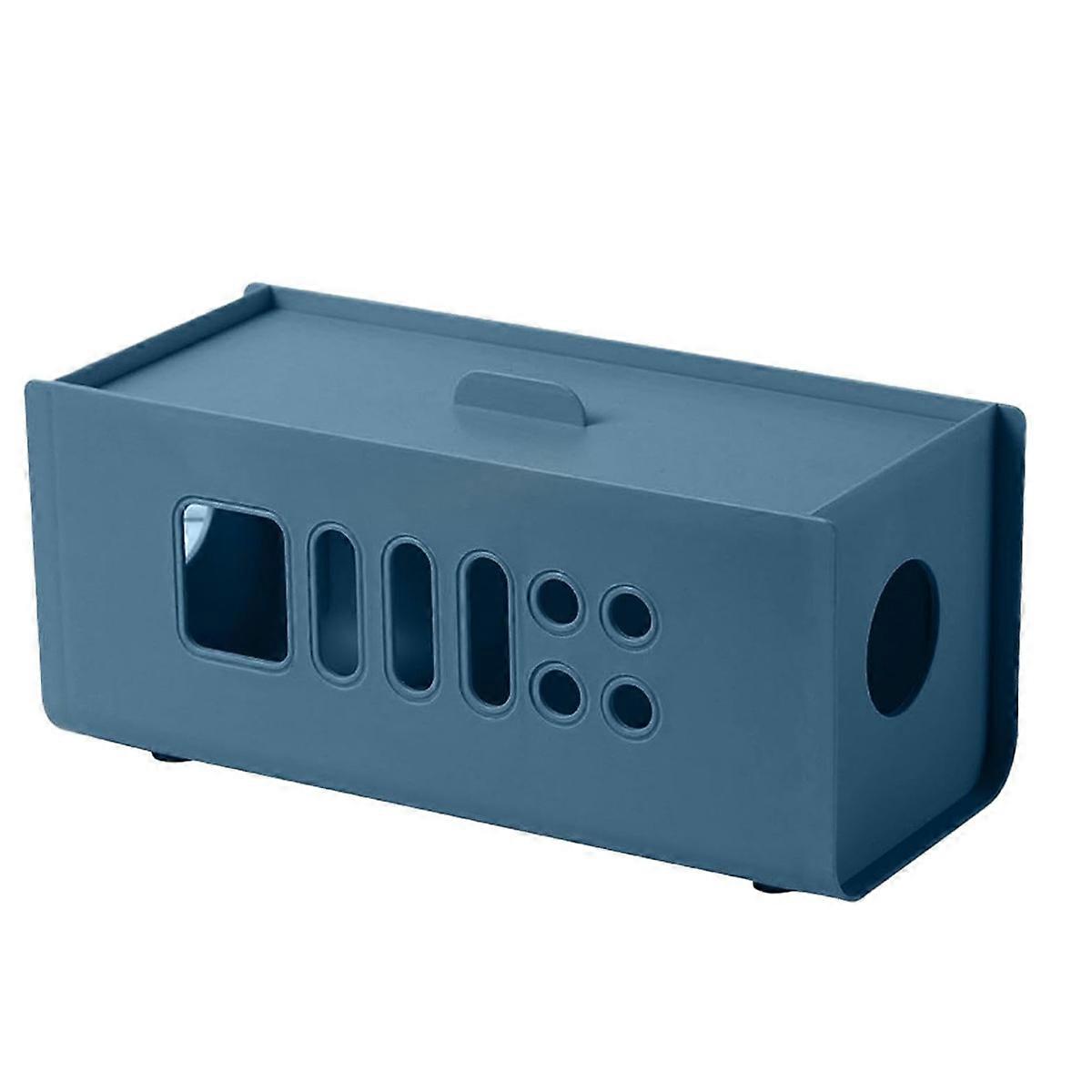 Dust-proof Cable Wire Power Strip Manager for Home Office Desk