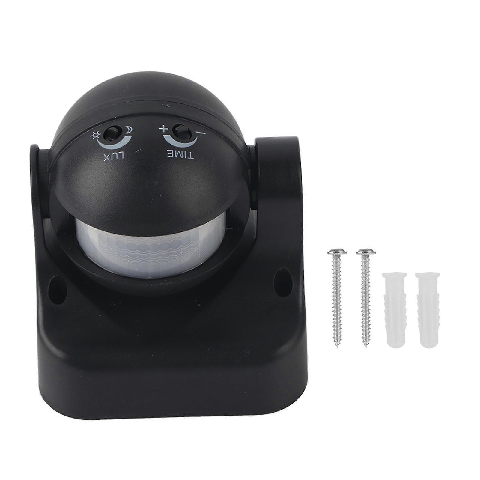 TS-A110 Infrared Sensor Switch Dustproof IR Inductive Motion Switch Black