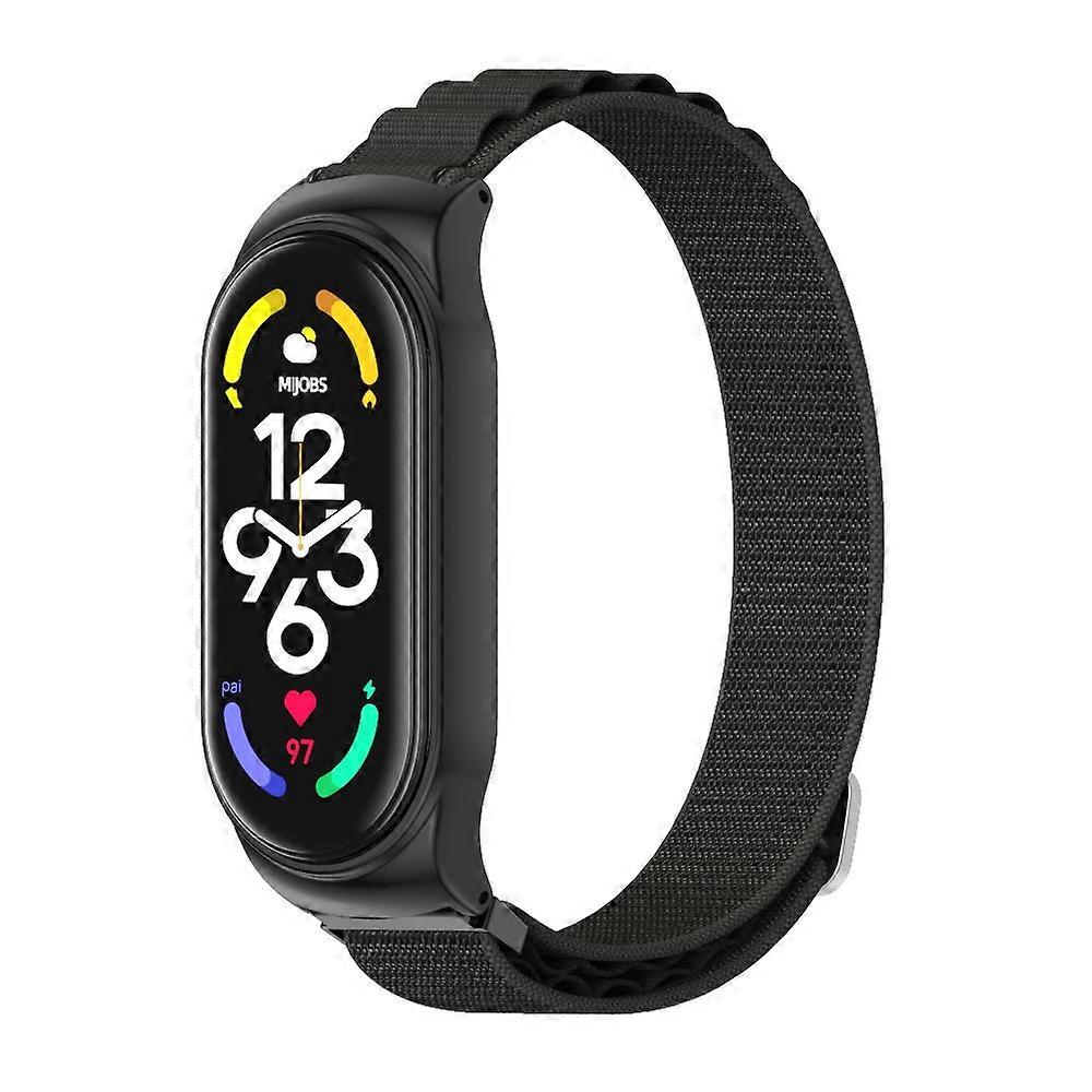 For Xiaomi Mi Band 7 / 7 NFC MIJOBS CS Nylon Breathable Watch Band