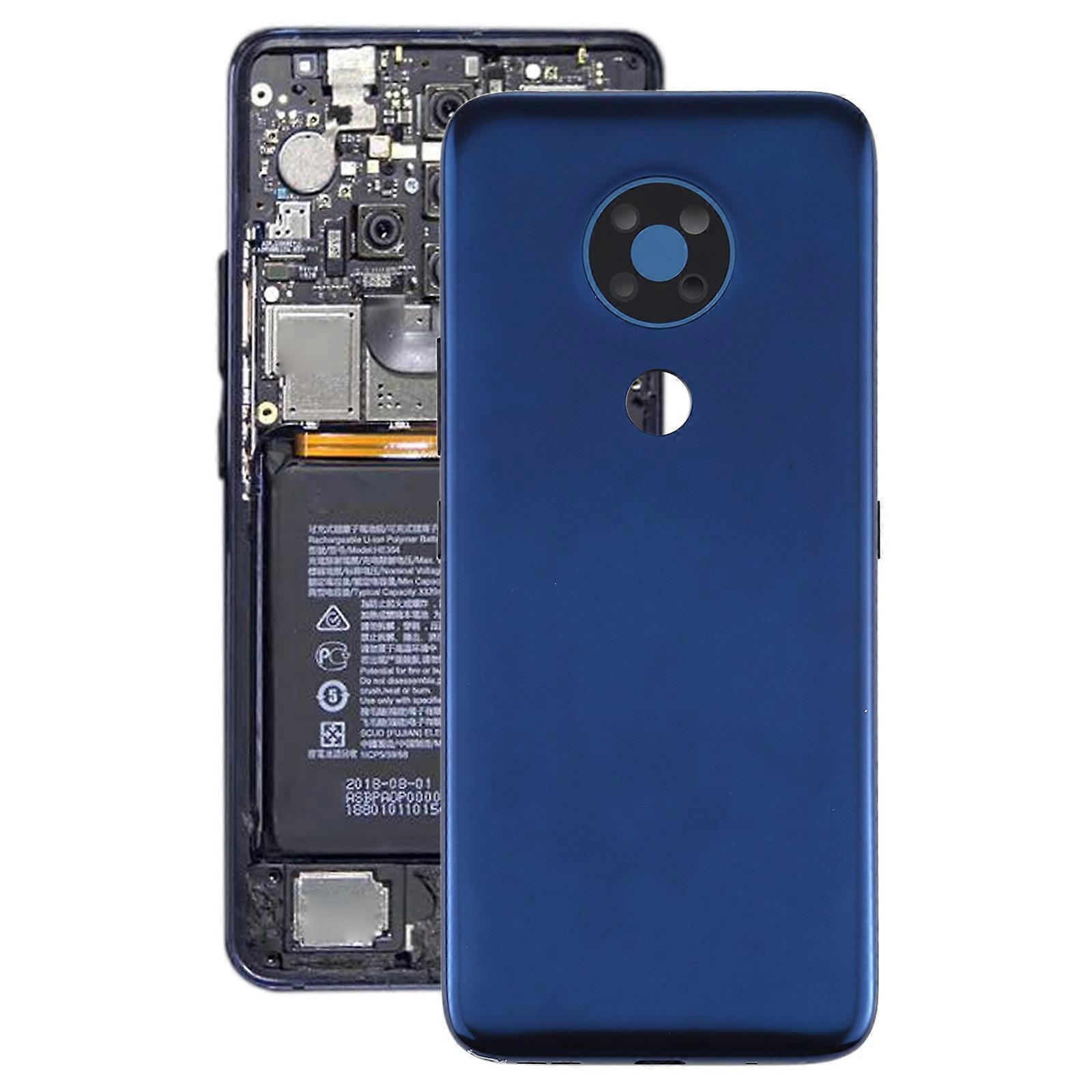 COMPATIBLE Battery Back Cover for Nokia C5 Endi (Blue)